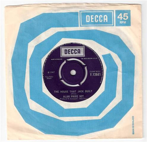The Alan Price Set : The House That Jack Built (7", Single)