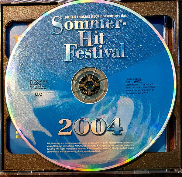 Various : Sommer Hit Festival 2004 (2xCD, Comp)