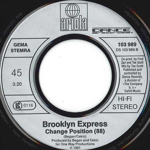 Brooklyn Express : (Spank) Sixty-nine (7", Single)