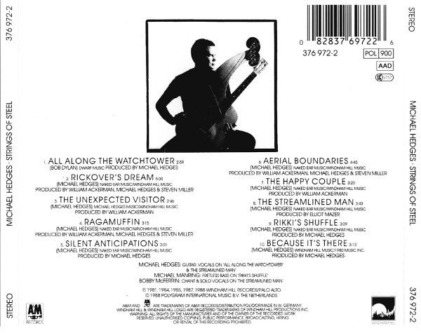 Michael Hedges : Strings Of Steel (CD, Comp)