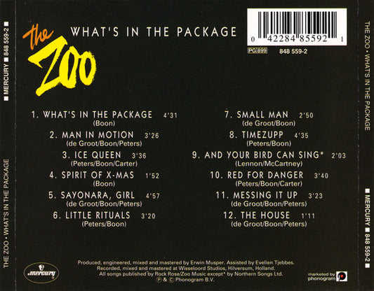 The Zoo (13) : What's In The Package (CD, Album)