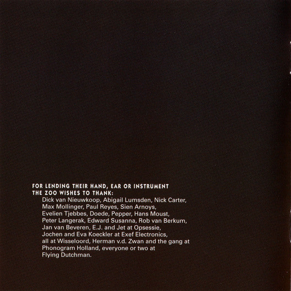 The Zoo (13) : What's In The Package (CD, Album)