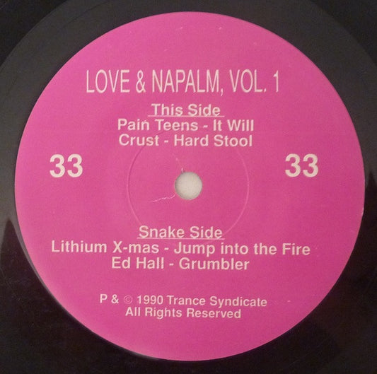 Various : Love & Napalm, Vol. 1 (7", EP)