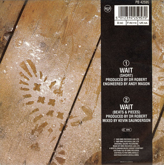 Dr. Robert & Kym Mazelle : Wait! (7", Single)