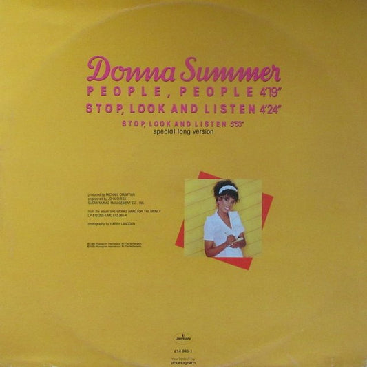 Donna Summer : People, People (12", EP)
