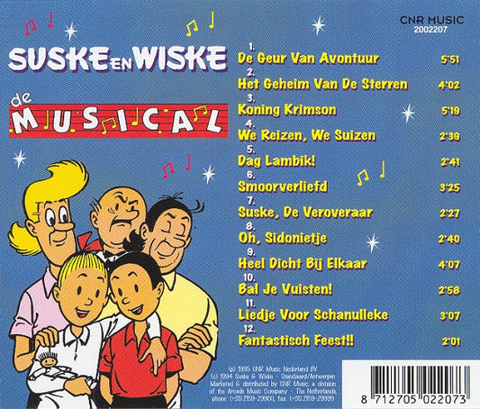 Suske En Wiske : De Musical (CD, Album)