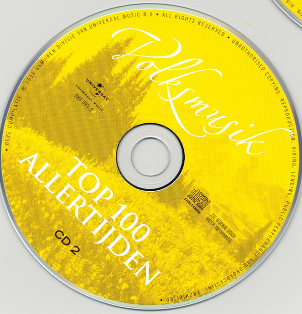 Various : Volksmusik Top 100 Allertijden (5xCD, Comp)