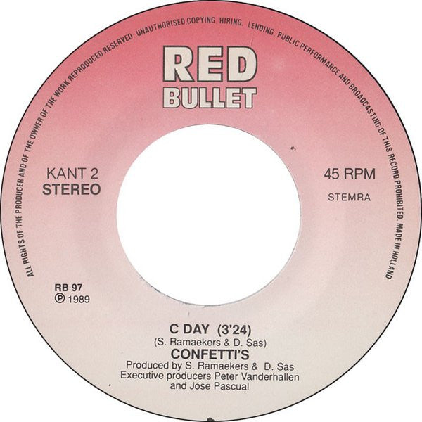 Confetti's : C●Day (7", Single)