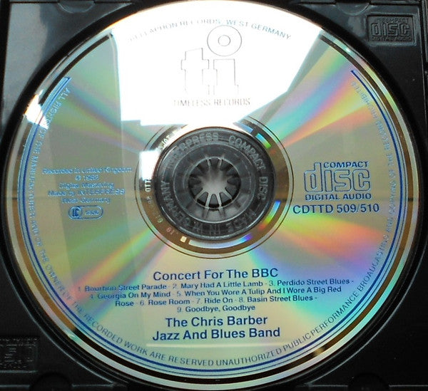 The Chris Barber Jazz And Blues Band : Concert For The BBC (CD, Album)
