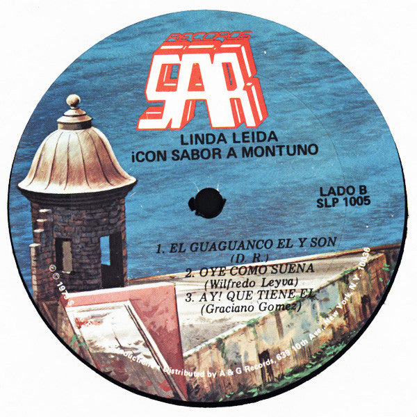 Linda Leida : ¡Con Sabor A Montuno! (LP, Album)