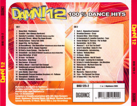 Various : Damn! 12 (2xCD, Comp)
