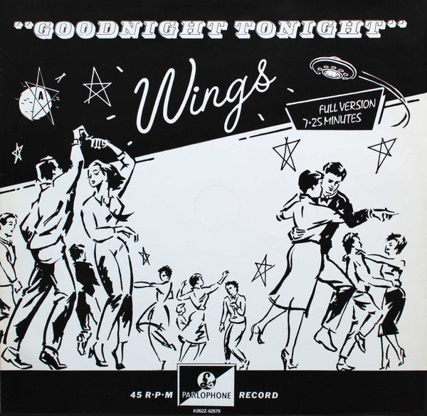 Wings (2) : Goodnight Tonight (12", Single)