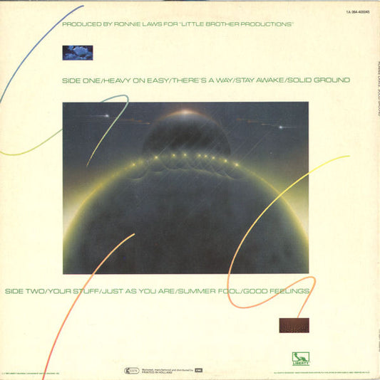 Ronnie Laws : Solid Ground (LP, Album)