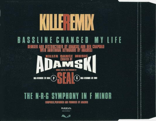 Adamski : Killer (Remix) (CD, Maxi)