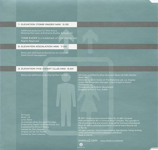U2 : Elevation (CD, Single, CD1)