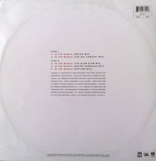 Alexander O'Neal : In The Middle (12")