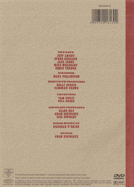Pearl Jam : Single Video Theory (DVD-V)