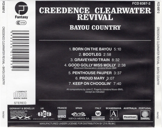 Creedence Clearwater Revival : Bayou Country (CD, Album, RE)