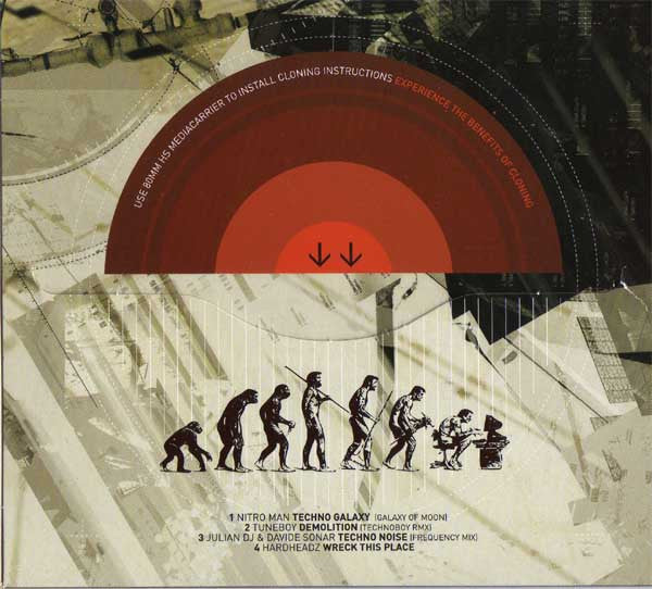 Various : Qlimax - Follow The Leader (CD, Maxi, Mixed, Promo)