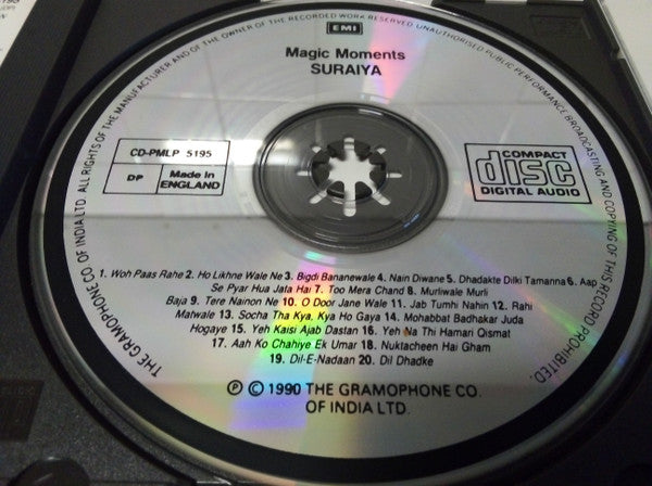 Various : Magic Moments (Suraiya) (CD, Comp)