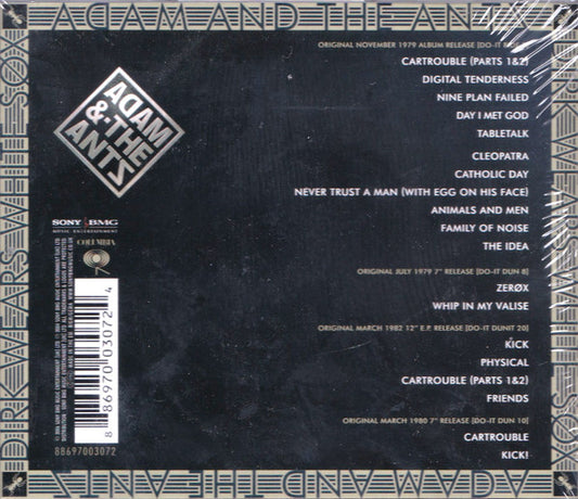 Adam And The Ants : Dirk Wears White Sox (CD, Album, RE, RM, Jew)