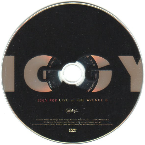 Iggy Pop : Iggy - Live At The Avenue B (DVD-V, PAL)