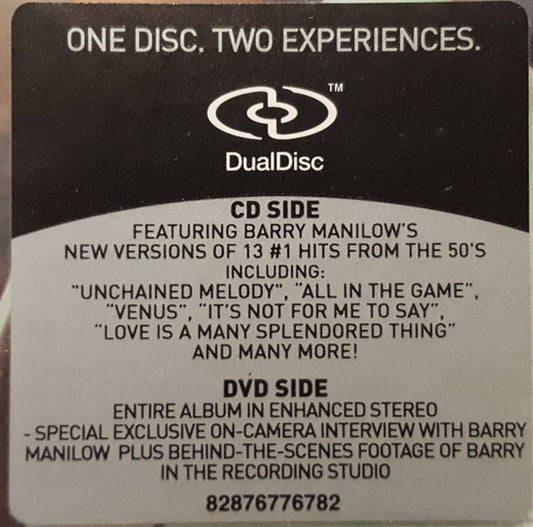 Barry Manilow : The Greatest Songs Of The Fifties (Hybrid, DualDisc, Comp, PAL)