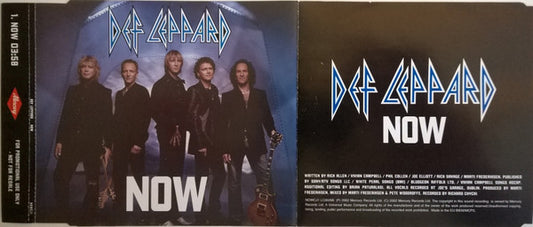 Def Leppard : Now (CD, Single, Promo)