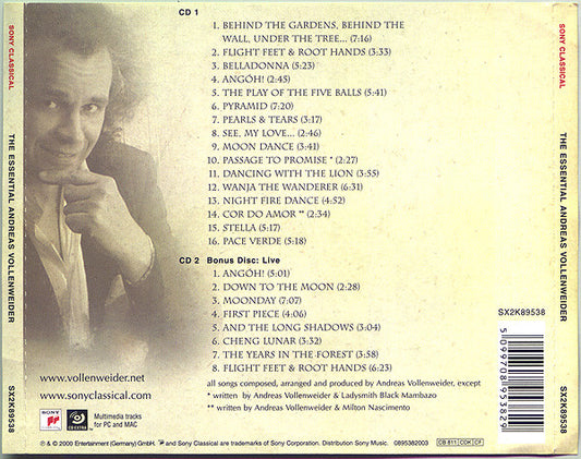 Andreas Vollenweider : The Essential (2xCD, Comp, Enh, RM)