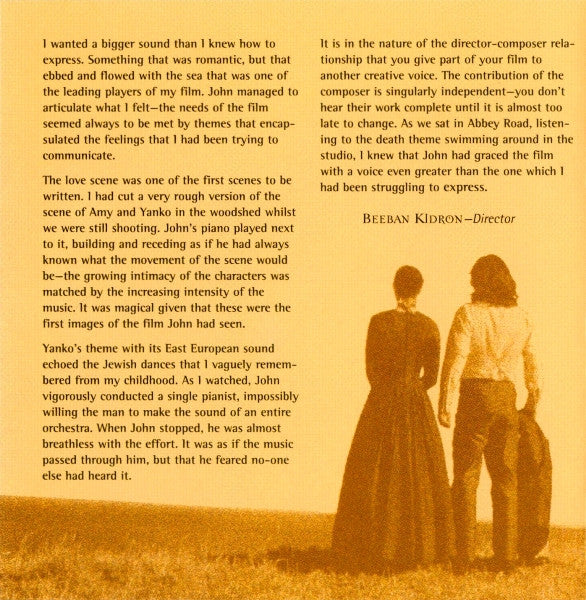 John Barry : Swept From The Sea (Original Motion Picture Soundtrack) (CD, Album)