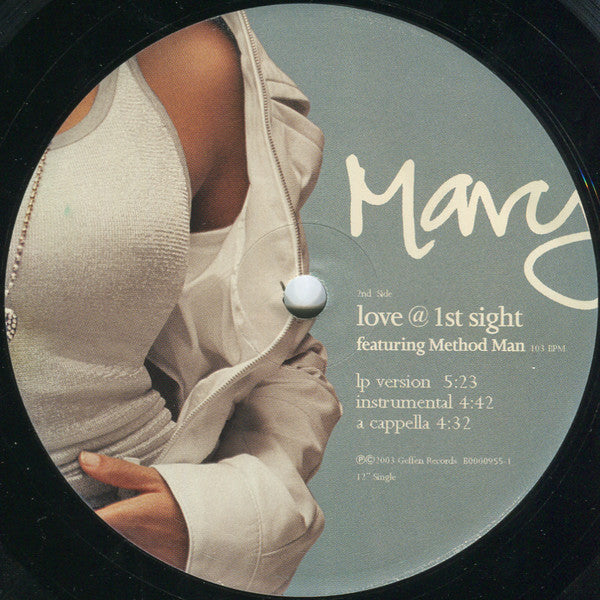 Mary J. Blige Featuring Method Man : Love @ 1st Sight (12")