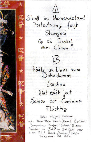 BAP : Da Capo (Cass, Album)