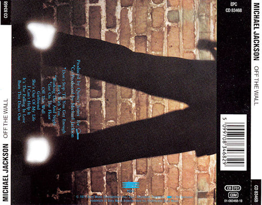Michael Jackson : Off The Wall (CD, Album, RE)