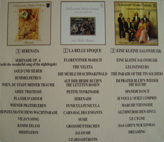 Maastrichts Salon Orkest : André Rieu Presents The Magic Sound Of The Maastricht Salon Orchestra (3xCD, Comp, Box)