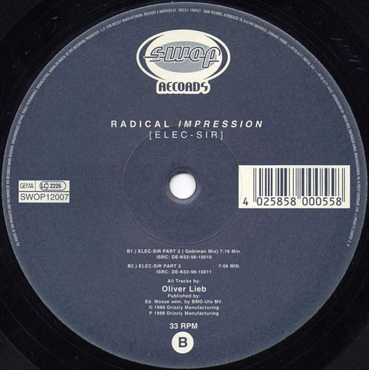 Radical Impression : Elec-Sir (12")