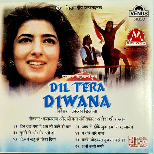 Aadesh Shrivastava : Dil Tera Diwana (CD)