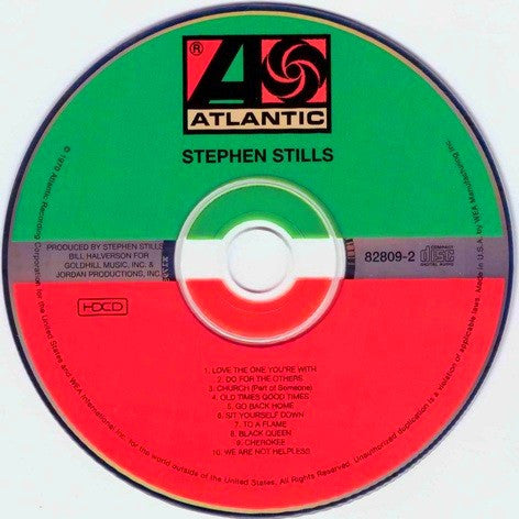 Stephen Stills : Stephen Stills (HDCD, Album, RE, RM)