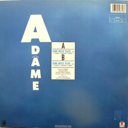 Adâme : Some Music Plays (12", Maxi)