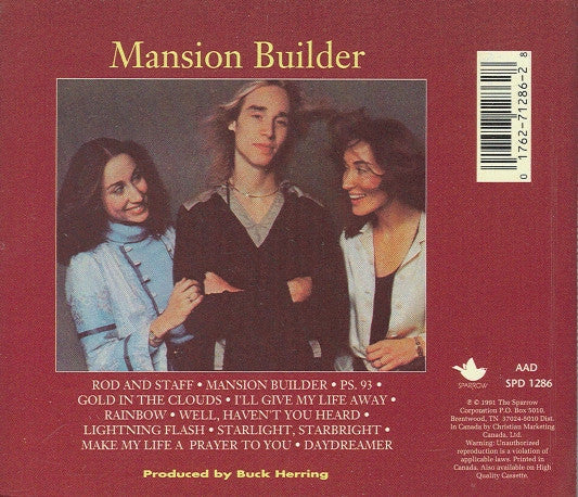 2nd Chapter Of Acts : Mansion Builder (CD, Album)
