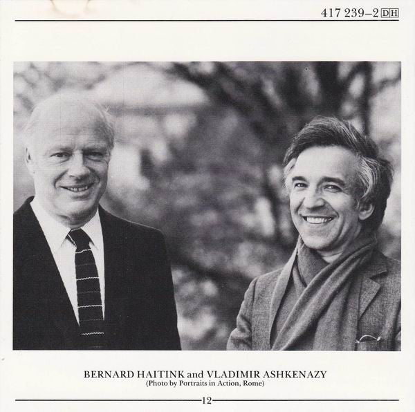 Sergei Vasilyevich Rachmaninoff / Vladimir Ashkenazy / Concertgebouworkest / Bernard Haitink : Piano Concerto No. 3 = Klavierkonzert Nr. 3 (CD, Album)