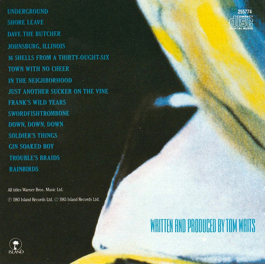 Tom Waits : Swordfishtrombones (CD, Album)