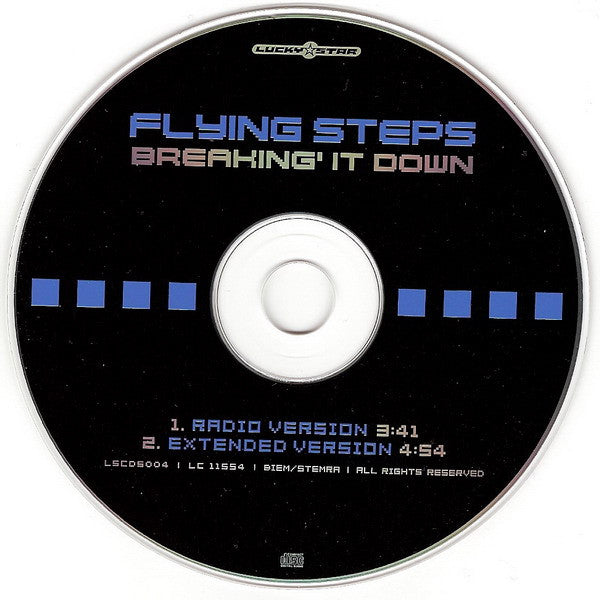 Flying Steps : Breakin' It Down (CD, Single)