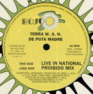 Terra W.A.N. : De Puta Madre (12")
