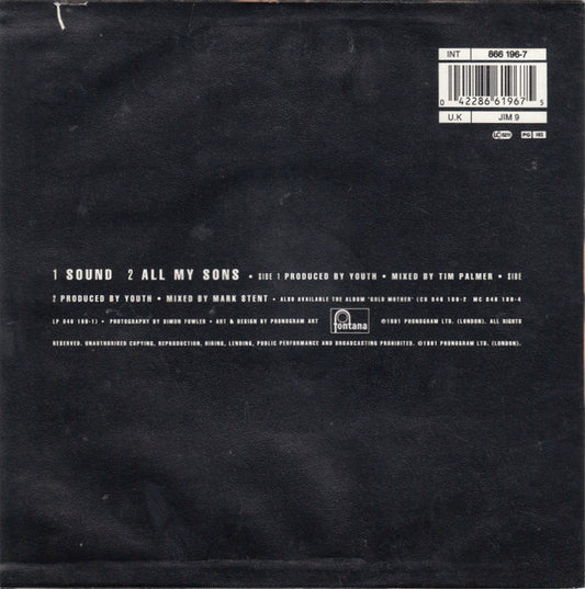 James : Sound (7", Single)