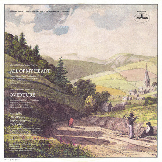 ABC : All Of My Heart / Overture (From The Lexicon Of Love) (12", EP)