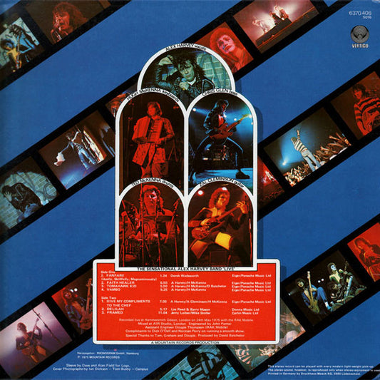 The Sensational Alex Harvey Band : Live (LP, Album)