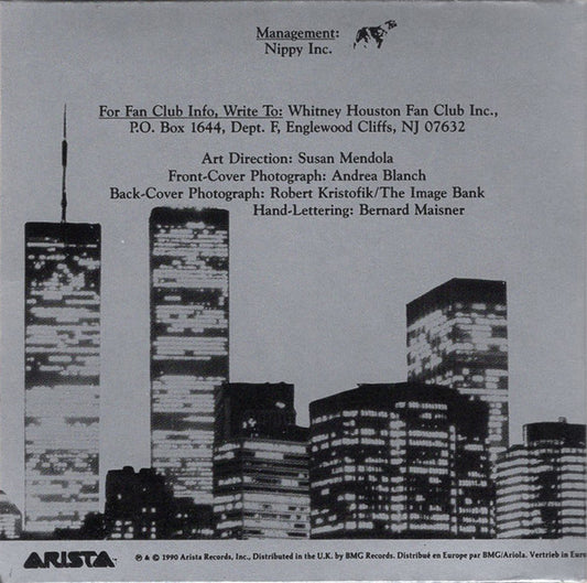 Whitney Houston : I'm Your Baby Tonight (CD, Mini, Single)