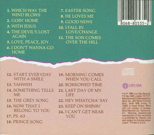 2nd Chapter Of Acts : With Footnotes / In The Volume Of The Book (CD, Comp)