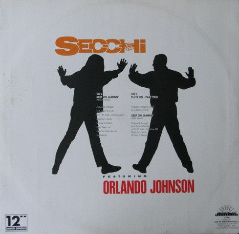 Stefano Secchi : Keep On Jammin' (12")