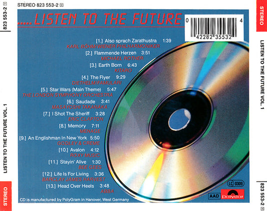 Various : Listen To The Future Vol. 1 (CD, Comp)